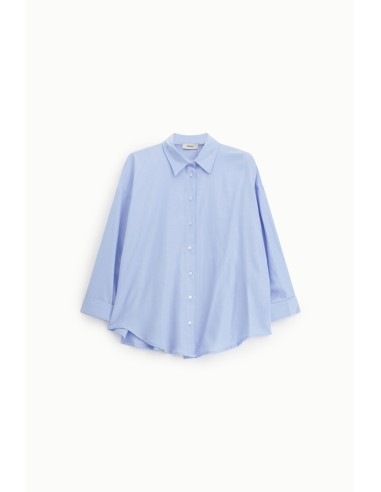 Blouse ample à col classique et manches 3/4 Dixie