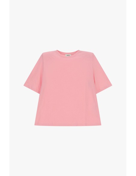 Dixie T-shirt met ronde hals, normale pasvorm en korte mouwen