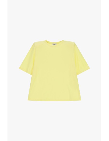 Dixie T-shirt met ronde hals, normale pasvorm en korte mouwen