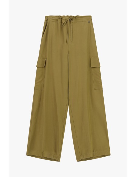 Palazzo-broek met ruime zijzakken Dixie