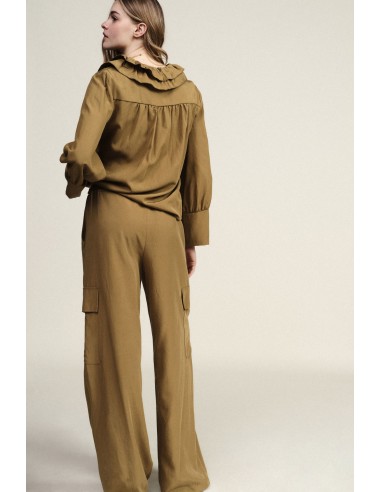 Pantalon palazzo Dixie avec larges poches latérales