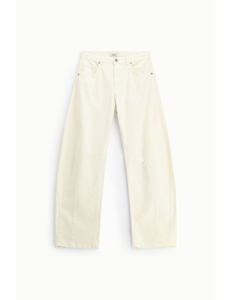 Pantalon Ampi cinq poches taille haute Dixie