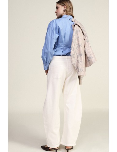 Pantalon Ampi cinq poches taille haute Dixie