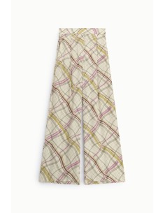 Dixie Palazzo-broek met patroon en wijde pijpen 2