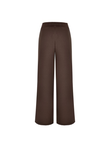 Pantalon palazzo extra-large en mélange de viscose avec taille élastiquée Rinascimento