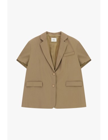 Blazer à manches courtes avec poches passepoilées Dixie