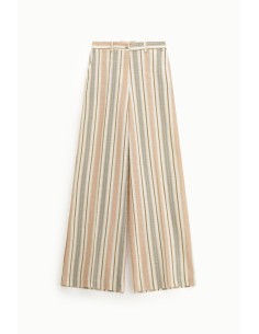 Dixie Palazzo-broek met hoge taille en strepen 2