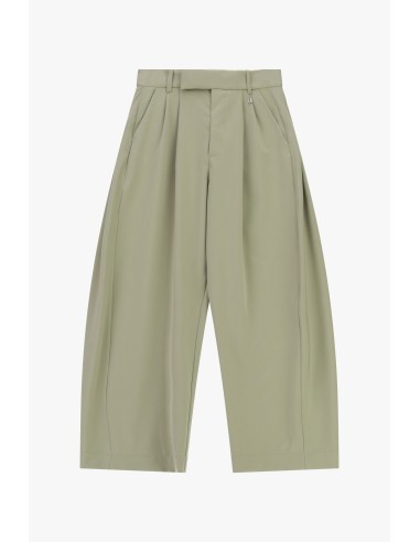 Pantalon court taille haute avec fléchettes Dixie