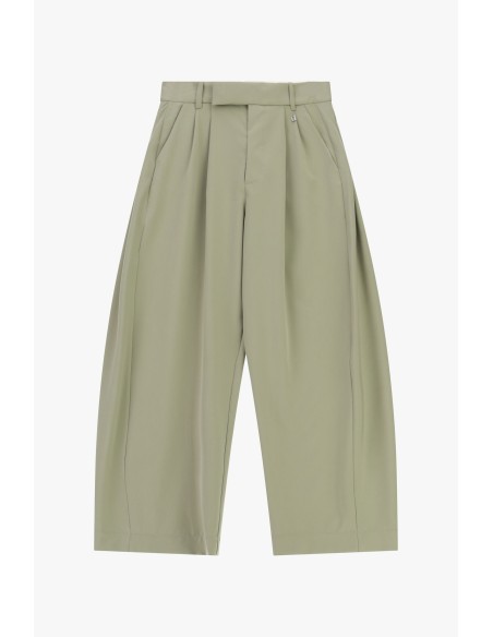 Pantalon court taille haute avec fléchettes Dixie
