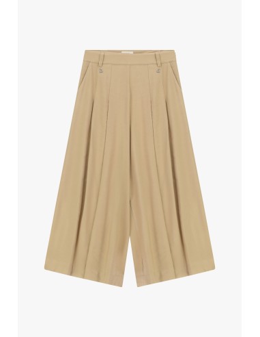 Pantalon cropped Palace avec plis sur le devant Dixie