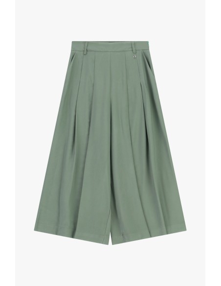 Pantalon cropped Palace avec plis sur le devant Dixie