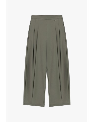 Pantalon cropped Palace avec plis sur le devant Dixie