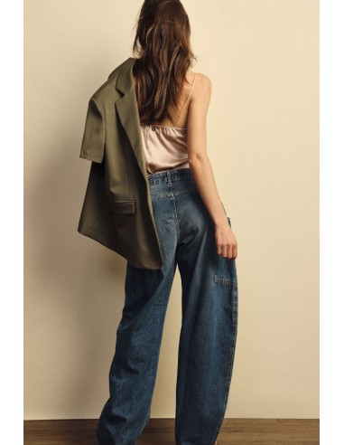 Balloon-jeans met ruime zijzakken Dixie