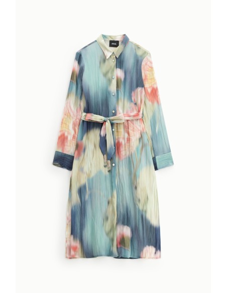 Vloeiende trenchcoat met verstelbare taille van Dixie