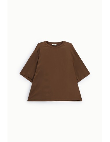 Ruim T-shirt met korte mouwen en ronde hals Dixie