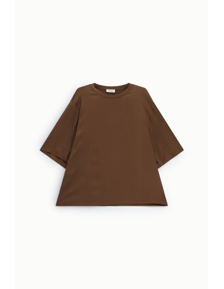 Dixie Crew Neck Short Sleeved Wide T-Shirt