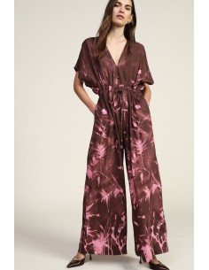 Combinaison ample à imprimé floral Dixie
