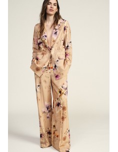 Pantalon ample à fleurs élégant Dixie