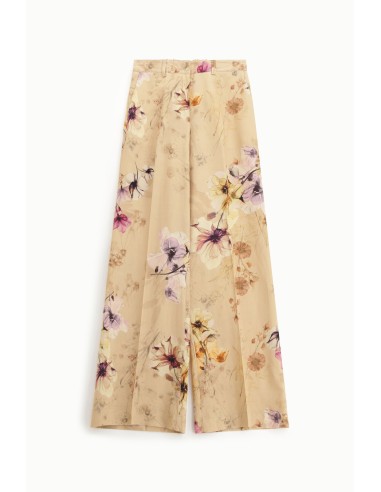 Pantalon large fleuri élégant Dixie