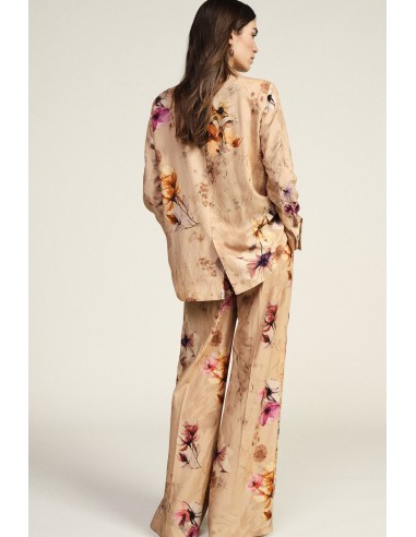 Pantalon large fleuri élégant Dixie
