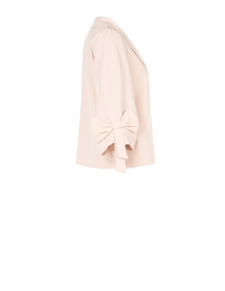 Ruime blazer met maxi-strikken op de mouwen Rinascimento