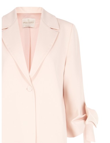 Ruime blazer met maxi-strikken op de mouwen Rinascimento