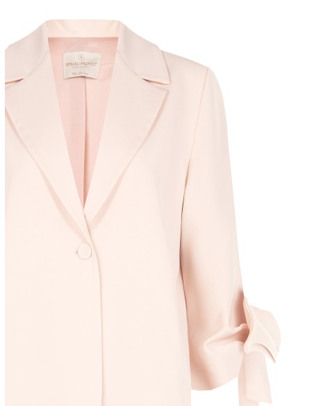 Veste blazer ample avec maxi nœuds sur les manches Rinascimento