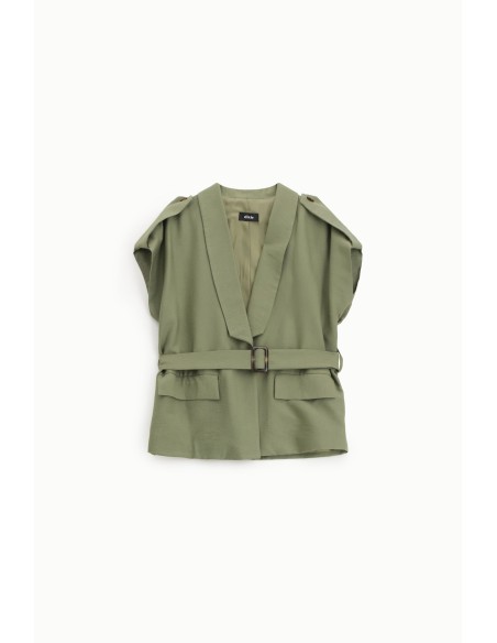 Gilet avec ceinture et poches Dixie