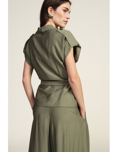 Gilet avec ceinture et poches Dixie