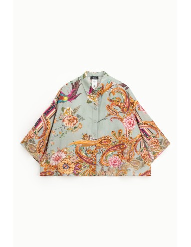 Chemisier à imprimé floral et coupe ample Dixie