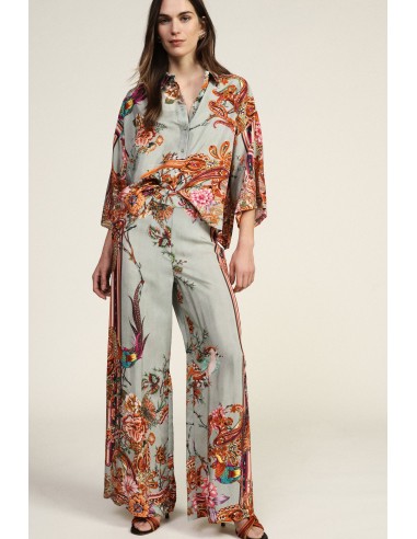 Pantalon palazzo à motifs floraux Dixie