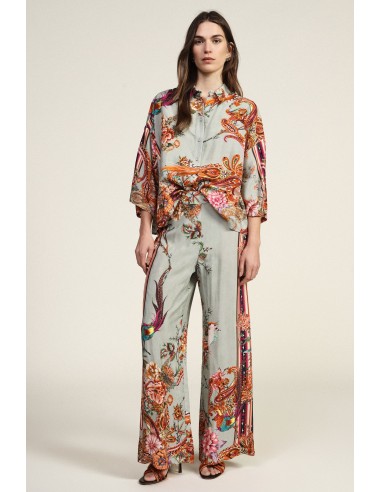 Dixie Palazzo-broek met bloemenmotieven