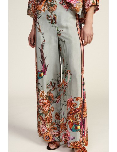 Pantalon palazzo à motifs floraux Dixie