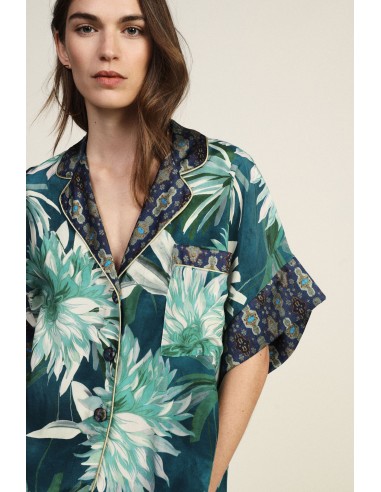 Blouse à motif floral et poche Dixie