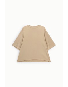 Ruim T-shirt met korte mouwen en ronde hals Dixie