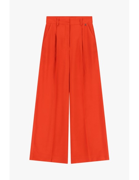 Pantalon Palace à plis et taille haute Dixie