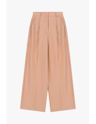 Pantalon taille haute à pinces Dixie