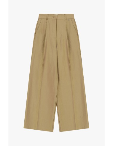 Pantalon taille haute à pinces Dixie