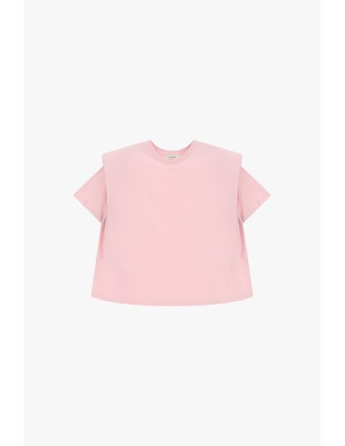 T-shirt Dixie à épaules structurées et coupe carrée