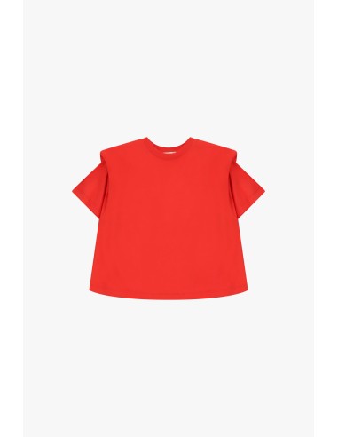 T-shirt Dixie à épaules structurées et coupe carrée
