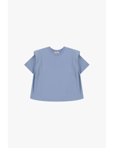 T-shirt Dixie à épaules structurées et coupe carrée