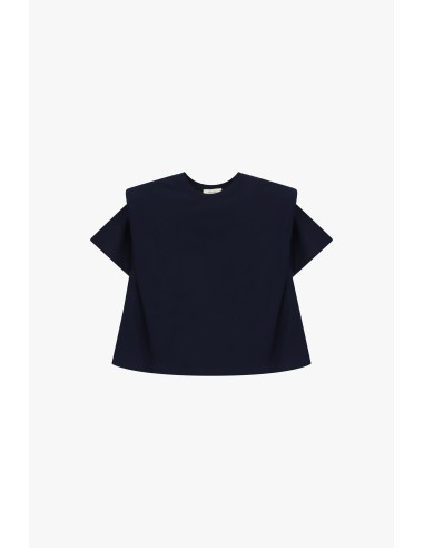 T-shirt Dixie à épaules structurées et coupe carrée