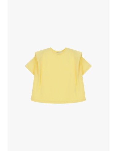 T-shirt Dixie à épaules structurées et coupe carrée