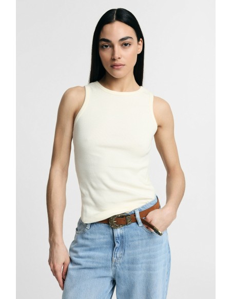 Sleeveless Crew Neck Top FitExc3\Xa0 Regular Please