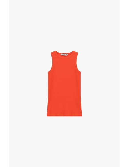Sleeveless Crew Neck Top FitExc3\Xa0 Regular Please