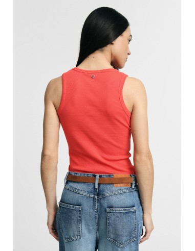 Sleeveless Crew Neck Top FitExc3\Xa0 Regular Please