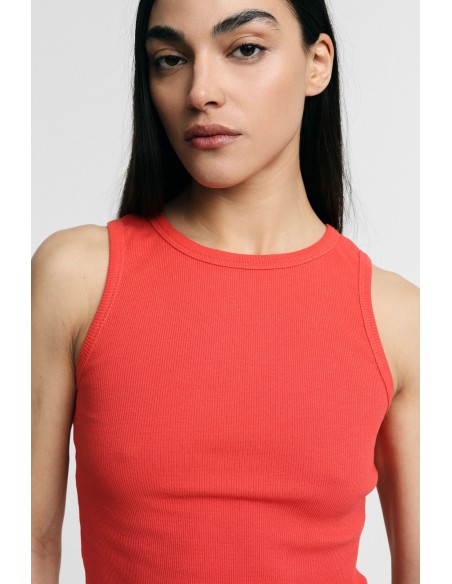 Sleeveless Crew Neck Top FitExc3\Xa0 Regular Please