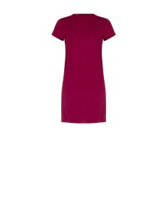 Robe courte en crêpe scuba avec poches Rinascimento