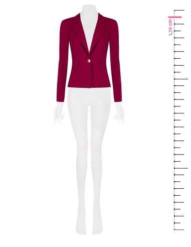 Rinascimento Crepe Scuba Blazer Jacket
