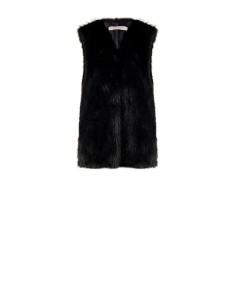 Long gilet en fourrure synthétique Rinascimento